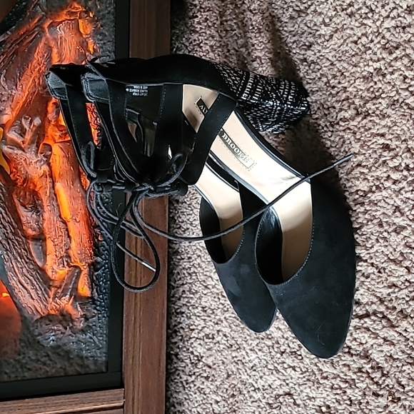 Audrey Brooke Black/White heels Audrey Brooke Black/White heels Audrey Brooke Bl - Picture 3 of 16